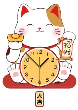 MagiDeal Orologio da Parete Decorazione murale DOGNI di Lettura di Leggere ORNINE Versatili QUATO LIGHTERE per Studio Cafe Bar Officio Camera Bambine