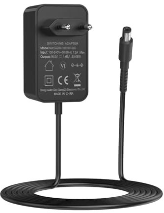 Alimentatore da 30 W per Echo (3°/4° gen), Alexa Echo Show 8, Echo Show 10, Echo Show 15, Echo Show 21, Echo Show (2° gen), Echo Plus (2° gen), cavo di ricarica da 1,5 m