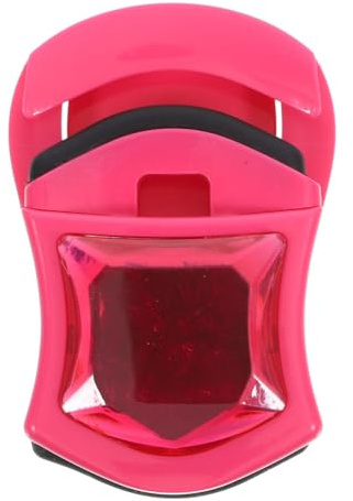 WRITWAA Wimpernzange mit Clip aus Abs und Silikonstreifen Sicher und Einfach zu Nutzen für Geschwungene Wimpern im Täglichen Make Up