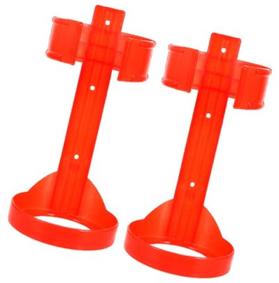 MAGICLULU 2pezzi Supporto per Estintore Staffa per Estintori su Veicoli Auto Casa Ufficio Montaggio Facile Fissaggio Saldo Staffa di Montaggio per Estintori Gancio da Parete per Staffe di Pe
