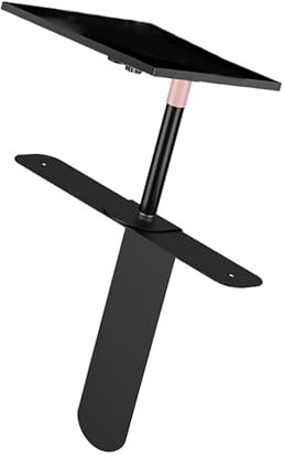 Thewasc Supporto in metallo per proiettori da tavolo, angolato, regolabile, per videoproiettori