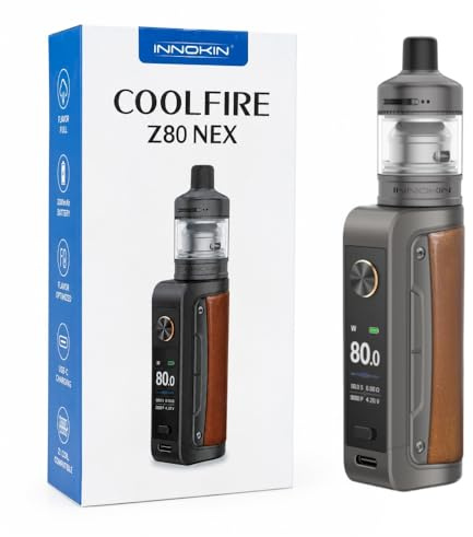 For Innokin CoolFire Z80 NEX Kit 80 W Mod Pantalla TFT de 0,96'' Carga 2A