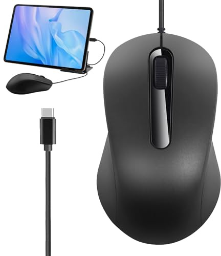 Souris filaires Accessoires Plug-And-Play Antidérapants Et Ergonomiques | Souris D'Ordinateur Filaire PC Pour La Maison, Le Bureau, L'École, Les Jeux, Le Pc De Bureau, Hommes