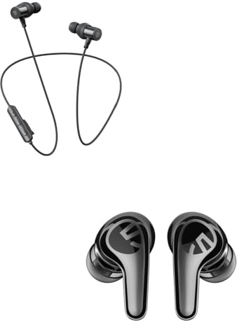 SoundPEATS C30 Auriculares Inalámbricos con Cancelación de Ruido Q40HD Auriculares Inalámbricos Deportivos con LDAC Hi-Res