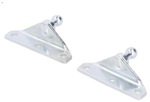 DAFSXZQR Staffa di Montaggio del Supporto per Ascensore con Molla a Gas con perni a Sfera da 2 Pezzi 10mm M10 Compatibile con puntello e puntone 'Automobile