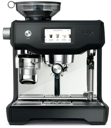 Sage - The Oracle Touch - Kaffeevollautomat mit automatischem Milchaufschäumer - Schwarzer Trüffel