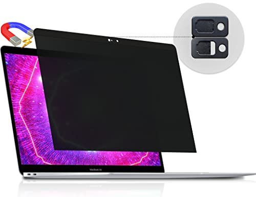 Peslv Écran de confidentialité magnétique pour MacBook Pro 13 (2012-2015) - Filtre protecteur d'écran amovible anti-lumière bleue anti-reflet pour ordinateur portable Mac 13 (A1278, A1425, A1502)