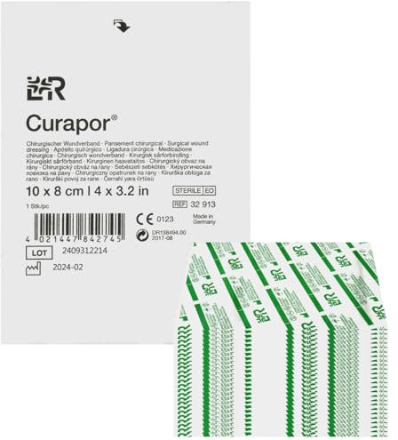 Curapor chirurgischer Wundverband steril 10 cm x 8 cm (25 Stück)