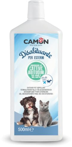 CAMON | Disabituante Cristalli 500ml per Cani e Gatti, Repellente per Esterni, Sicuro e Efficace