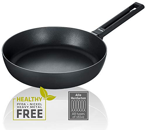 Berndes 11325 Alu Induction Schmorpfanne 24 cm Aluminium schwarz