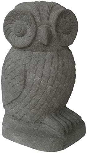 STONE art & more Eule, 50 cm, Steinfigur, Steinguss, frostfest