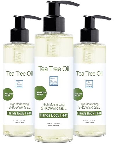 Gel de Ducha, Jabón de Baño y Champú (Cuerpo, Cara y Cabello) Combate el Olor Corporal. Purifica, Desintoxica y Limpia la Piel en Profundidad - FAMILY PACK 3x200 ml