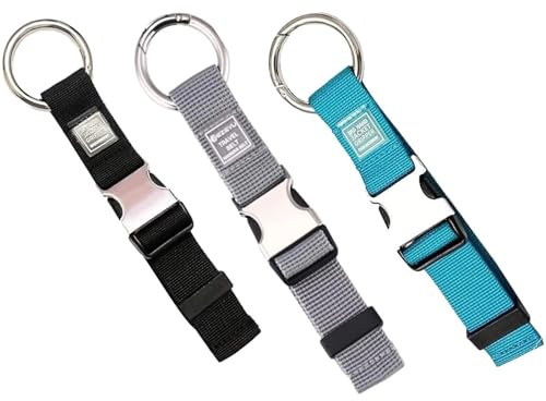 RUNRAYAY 3 Piezas para Agregar una Bolsa de Equipaje, Correas para Chaqueta, Resistente, Ajustable, Correa de Gancho para Bolsa, Accesorios de Viaje, Lleva Tus Bolsas adicionales con Manos Libres
