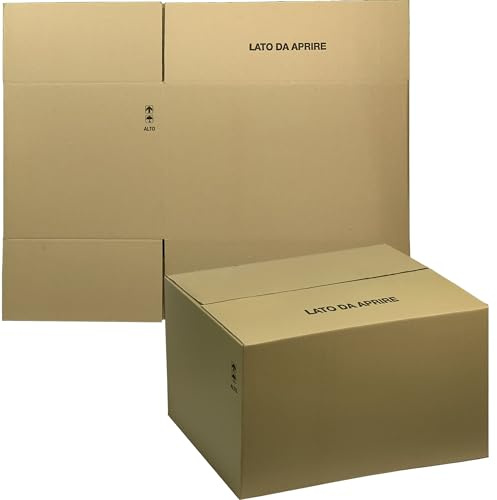 Amerikanischer Karton, 40 x 40 x 90 cm, doppelwellig, Verpackung (40 x 40 x 90 cm)