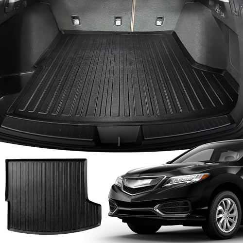 Premium Cargo Liner for Acura RDX 2019-2025, 2026-100% Protection - Custom Fit Car Trunk Mat - All-Season Black Cargo Mat - 3D Shaped Laser Measured Trunk Liners for Acura RDX