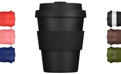 6oz 180ml Reusable Eco-Friendly 100% Plant Based Coffee Cup - Melamine Free & Biodegradable Dishwasher/Microwave Safe Travel Mug, Kerr & Napier