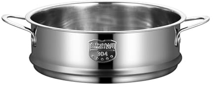 BinaryABC Stainless Steel Dumpling Steamer Basket for Pot,20cm Steamer Insert for Food Veggie Rice Noodle Roll (7.87INCH)