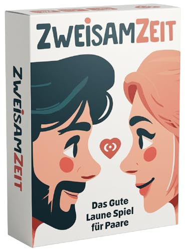 TIPSI ZweisamZeit - Spiel für Paare zu zweit | Mit lustige Aufgaben & Fragen | Parchen Geschenke für Männer, Freund & Freundin | Jahrestag Geschenk für ihn & sie oder zum Valentinstag