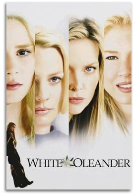 ydhgebn White Oleander Poster Wall Art Cover Room Vintage Poster Decorative Painting for Bedroom Living Room Aesthetic Elegant Poster ﻿ 16x24inch(40x60cm) Unframe-style