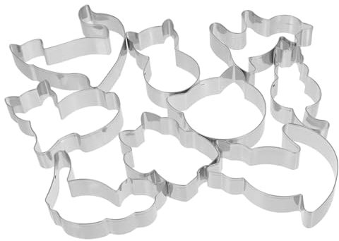 PRETYZOOM Molde De Acero Inoxidable Para Galletas De Gato Cortadores De Galletas Diy Molde Reutilizable