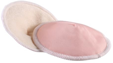 Milisten 14pièces Coussinet Lavable à Couches Forme de Bol Anti-galactorrhée pour - Absorption Rapide Respirant