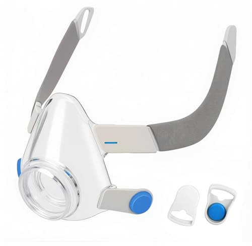 Ersatz-Rahmenset für Airfit F20 mit Clips zuverlässige Dichtung Hochwertiges CPAP-Zubehör (ohne Ellenbogen)