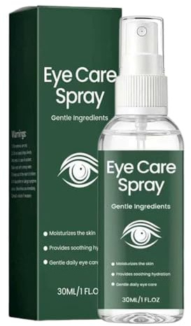 Under-ögonspray – lätt absorberande finspraylösning | ögonvård fuktgivande spray | för resor och efter make-up, för mödrar, vuxna, fru, vänner, flickvän och svärd