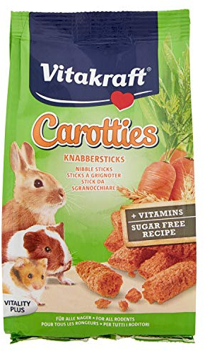 Vitakraft Carotties Knabbersticks Nager und Kaninchen, 50 gr
