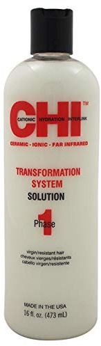 CHI - Transformation System A - Phase 1 - Solution CHI Transformation System - Haarglättung - Phase 1 Solution - rote Formel - 450 ml