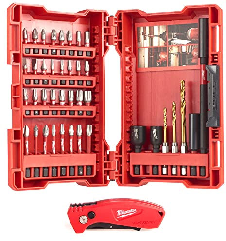 Milwaukee 4932459763 Set di Punte e Cacciavite, 40 Pezzi