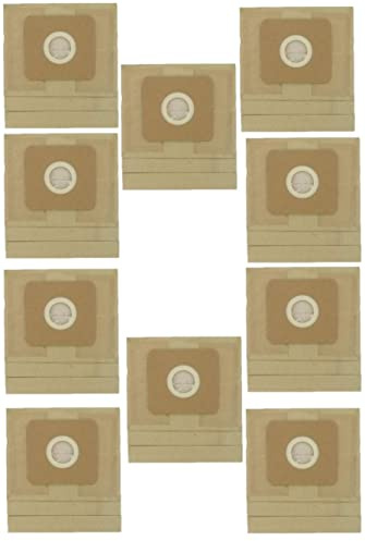 FIND A SPARE Strong Double Lined Paper Dust Bags for Argos Value VC-06 Vacuum Cleaner (Pack of 10)
