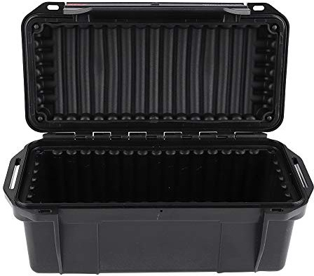 DEWIN wasserdichte Koffer, wasserdichte Box Outdoor Koffer Stoßfester und Druckfester Wasserdichter Aufbewahrungsbox für Außenbereich 200 * 98 * 82mm