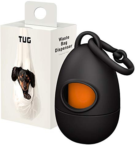 TUG Dog Waste Bag Dispenser, Black