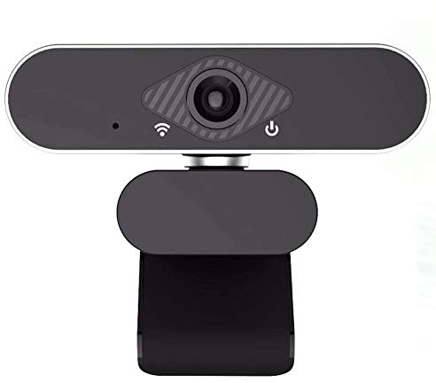 Jia Hu 1Pc HD USB pour ordinateur portable Webcam avec mise au point automatique Microphone de réduction du bruit