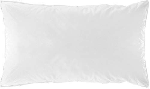 Bestlivings Almohada de alta calidad en 40 x 80 cm (10% plumón y 90% pluma) con funda de algodón 100%, plumón y plumas de las montañas bávaras