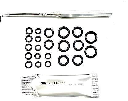 WY Products Mac Allister Tuyau de nettoyage haute pression mâle joints toriques en caoutchouc avec joint torique et graisse en silicone