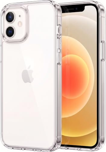 Oprimio Kristallklar Hülle für iPhone 12 Mini [Silikon Hülle] [%100 Durchsichtig] [Deutsche Material] [Ultra Dünn] Klar Handyhülle für Apple iPhone 12 Mini