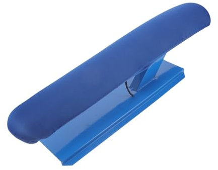 Amosfun Asse da Stiro Tessuto e Legno Asse da Stiro da Tavolo per Uso Domestico Pratico Base Antiscivolo per Vestiti e Pantaloni