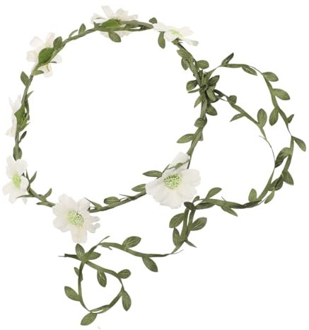 BELLIFFY Blumenkranz Haarband Für Leichte Haarschmuck Für Hochzeiten Festivals Und Strandpartys Für Brautjungfern Und Fotoshootings