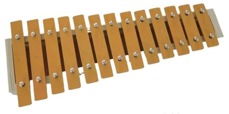 Xylophon Glockenspiel Mit 13 Noten Klassisches Holzfarben-Xylophon Metalltasten Percussion-Rhythmus-Handmusikinstrument