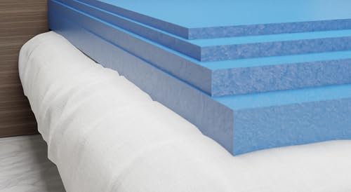 Sleep Concepts 1 Topper Cool Blue Foam Gel No Cover topper for Mattress Suitable 91 cm Single, 137 cm Double, 152 cm King, 183 cm Super King. (Double)