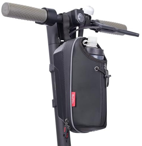 ROTTO Borsa Monopattino Elettrico con Porta Borraccia per Escooter Bici Pieghevole Ebike Impermeabile