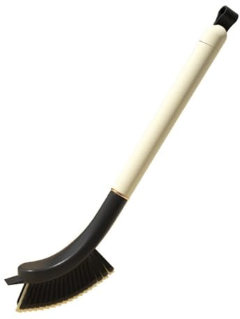 Hlxnyami Cepillo Multifuncional para Limpieza de Espacios, Limpiador de Lechada y Grietas, Cepillo para Fregar, Inodoro de Cocina