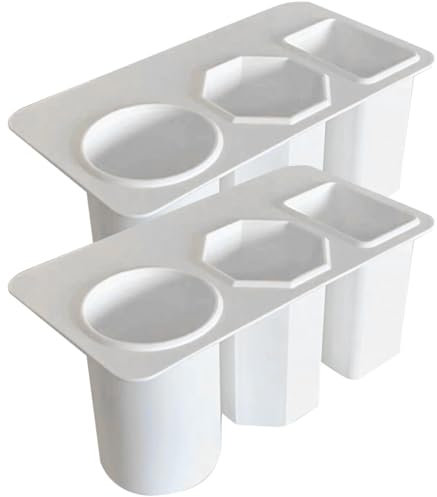 FUNOMOCYA 2piezas Porta Bolígrafos De Oficina Organizador De Escritorio Portapapeles De Diseño Simple Para Estudiantes Fácil De Usar