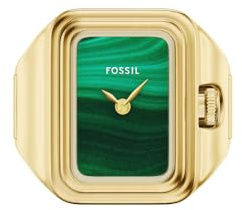 Fossil Analog damklocka i kvarts med rem i rostfritt stål ES5448