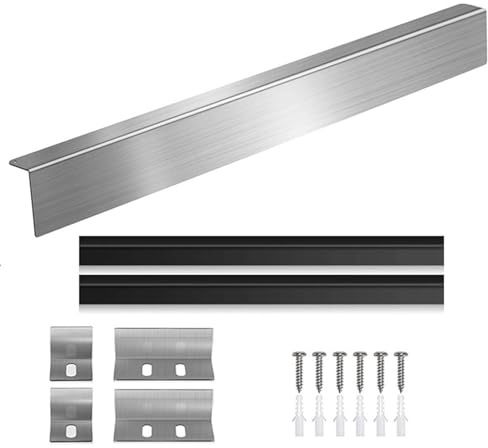 Relleno Para Rendijas Estufa Encimera Protector Tira Acero Inoxidable Placa | de Relleno para Grietas de Placa Cocción Para Encimera Cocina Horno Estufa Lavavajillas Microondas Refrigerado
