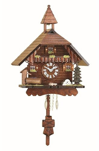 Trenkle Uhren TU 2034 PQ – Reloj de cuco, color negro