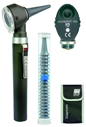 Piccolight F.O. Fiberoptik Otoskop , Farbe sky