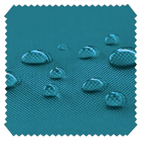 novely® OXFORD BIG 600D - Wasserfester Outdoorstoff - Robuster Polsterstoff - Wasserdichter Möbelstoff - Waterproof Meterware 1 lfm | Farbe: 38 Petrol
