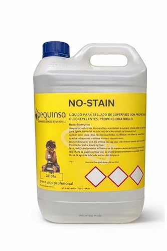 PEQUINSA Protector con Brillo para Suelos de Hormigón, Barro, Terrazo, Hormigón Impreso, Gres, Envase 5 Litros